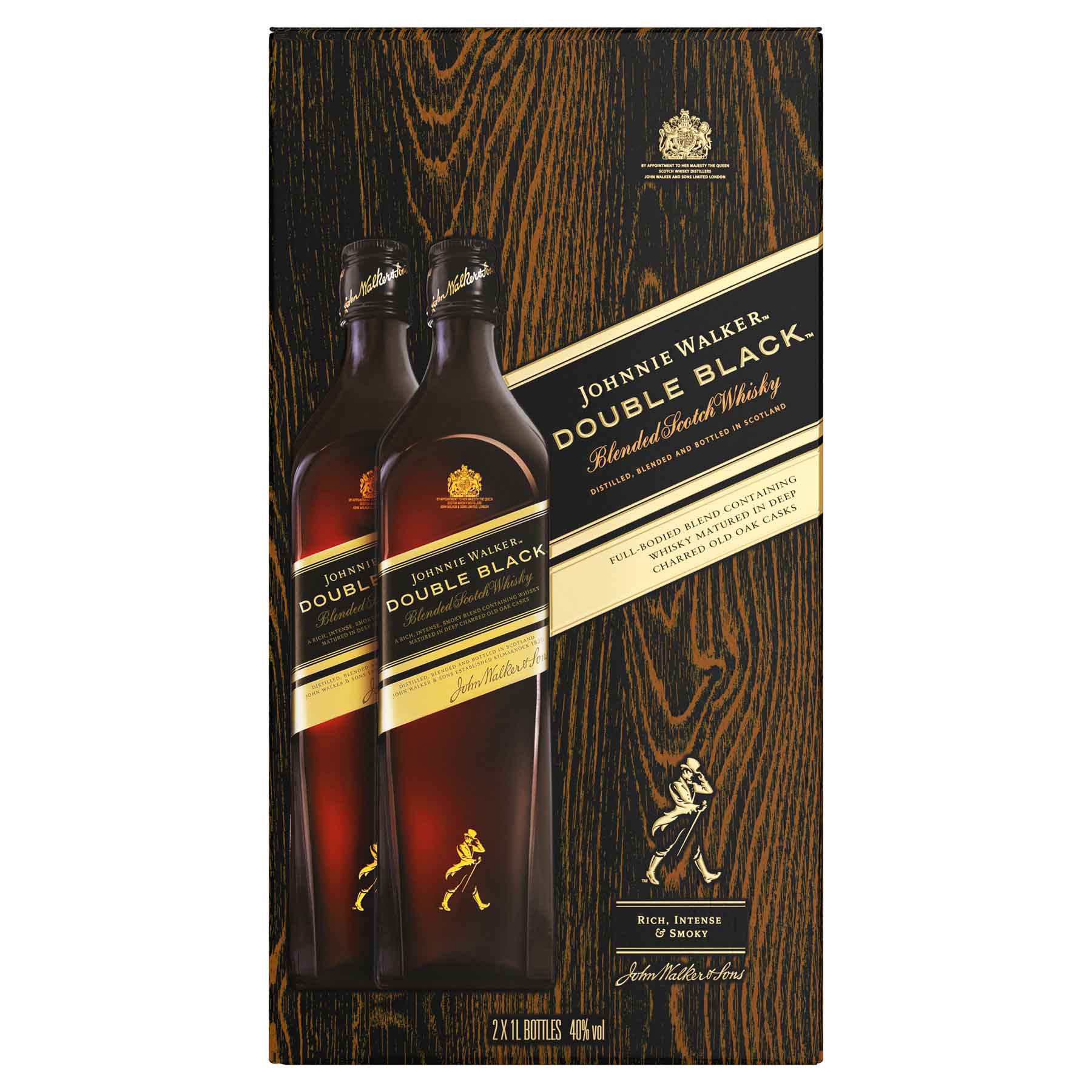 Johnnie Walker Double Black Twin Pack 2x100cl